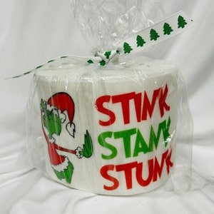 Christmas Decorated Toilet Paper