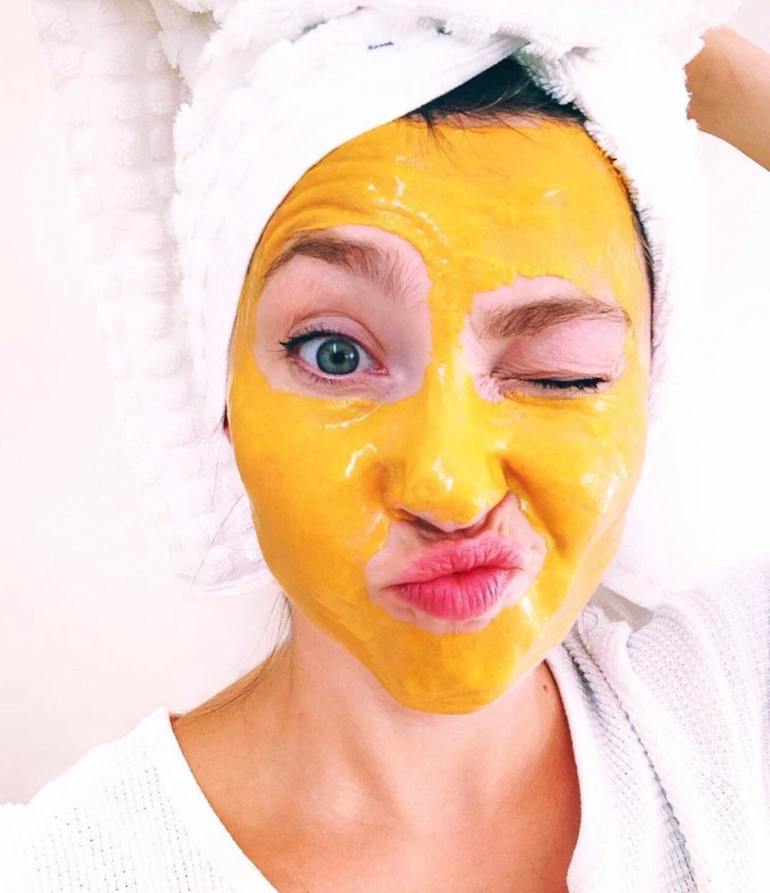 Turmeric honey and aloe Vera face mask dark spots remover Etsy
