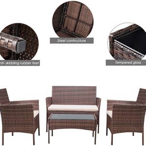 Conjuntos de muebles de patio al aire libre | Etsy