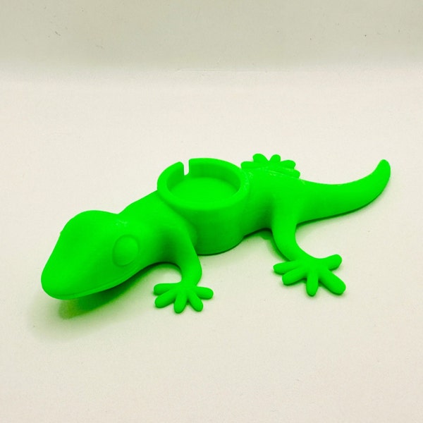 Apple Watch Charger Holder Stand Dock Gecko Lizard Reptile Design Unique 3D Printed Gift Custom Colours Unusual