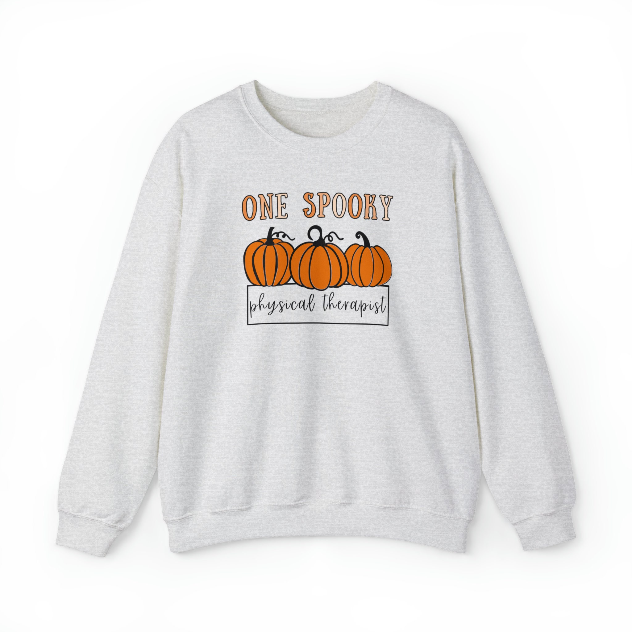 Discover One Spooky Physical Therapist Sweatshirt, PT Shirt, Physical Therapy, Pediatric PT, Physical Therapy PT, pt Sweatshirt, Halloween Crewneck