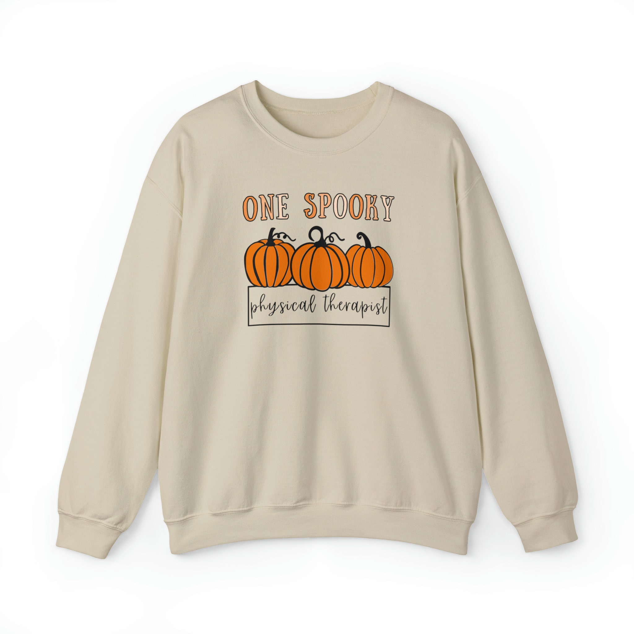 Discover One Spooky Physical Therapist Sweatshirt, PT Shirt, Physical Therapy, Pediatric PT, Physical Therapy PT, pt Sweatshirt, Halloween Crewneck