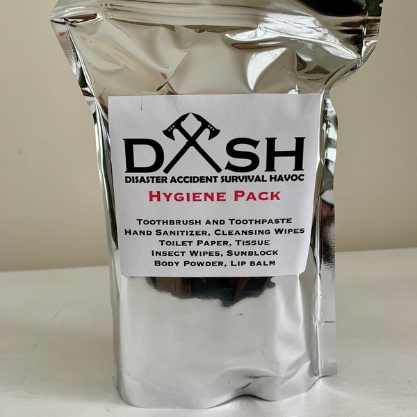 DASH Bugout Notfall-Hygiene-Kit