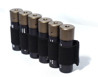Shotgun shell holder, pouch for 6 shells