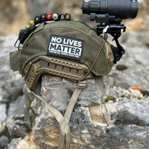 No lives matter PVC Morale Patch image 7