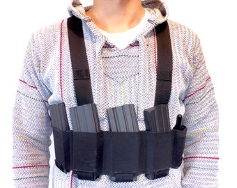 HX50 universal chest rig, tactical vest for airsoft, milsim, real steel