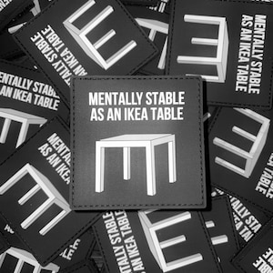 IKEA Table PVC Morale Patch