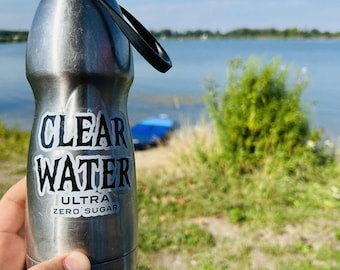 Clear Water - energy drink sticker