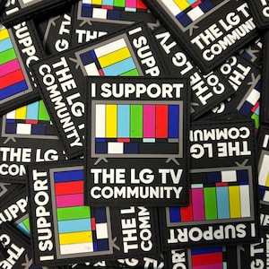 I support LGTV PVC Morale Patch