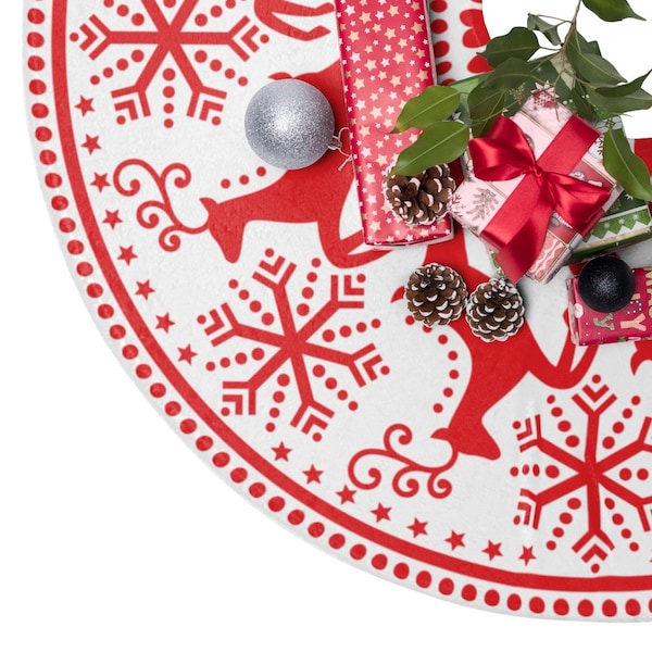 Swedish Tree Skirt Etsy