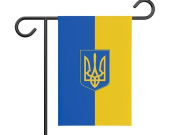 Support Ukraine Yard Garden Banner Flag