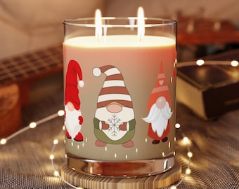 Premium Christmas Gnomes Scented Candle, 11oz