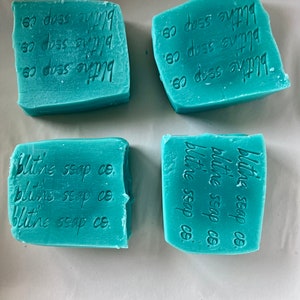 Spearmint Bar Soap// minty Cold Process // spearmint skin care// Essential Oil Soap // Vegan Soap // Natural Soap // Bar Soap // mint soap