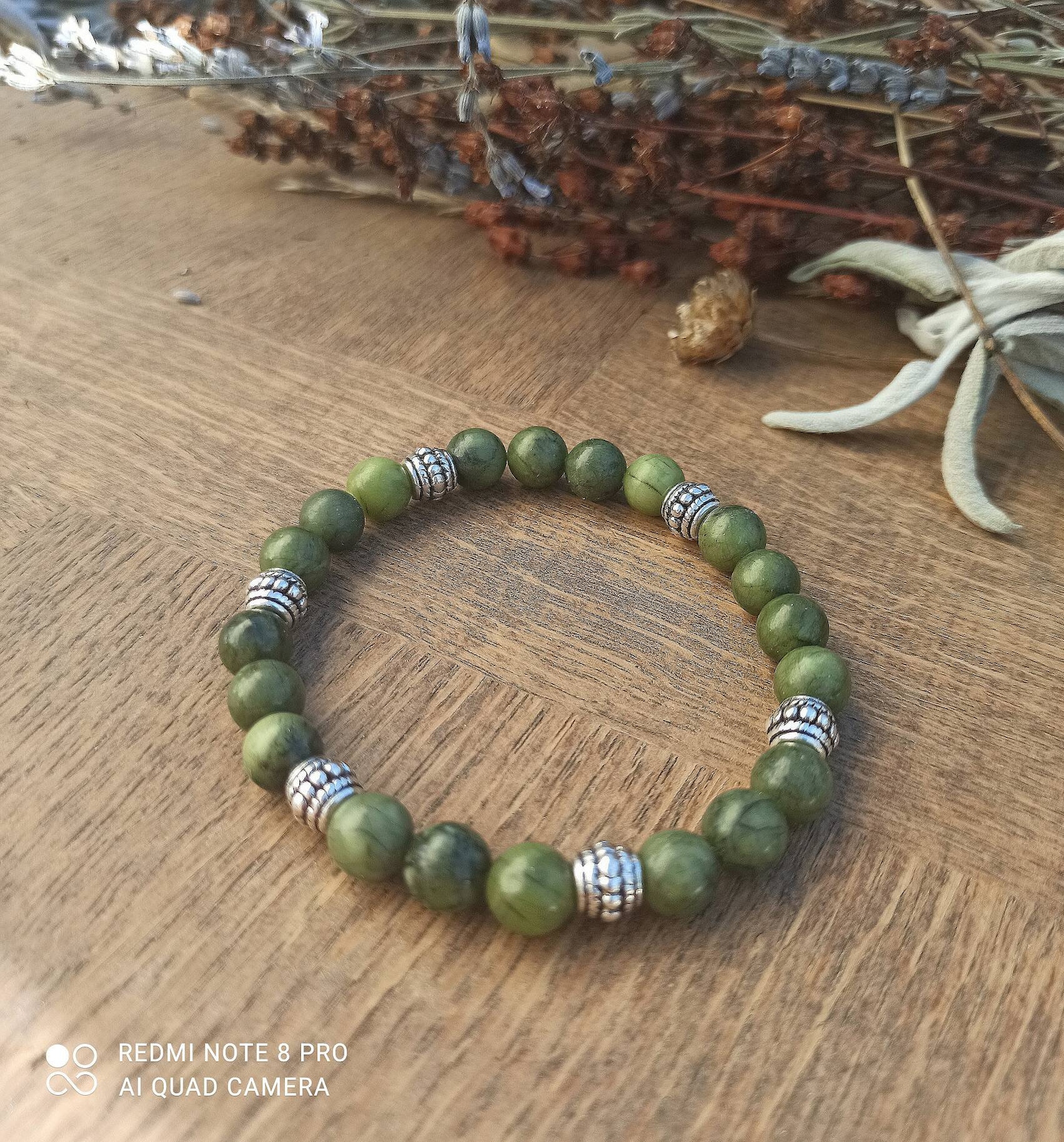 Bracelet 7 Chakras En Pierres Naturelles LLUXIA - Bijou Énergétique Fait Main Ajustable - 11