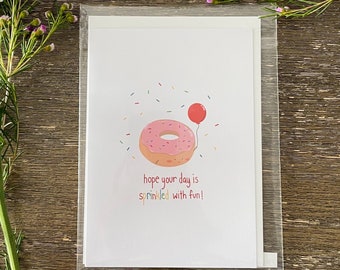 Sprinkled With Fun Greeting Card, Birthday, Special Occasion