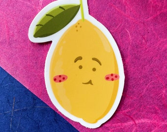 Sour Lemons Sticker, Cute Sticker