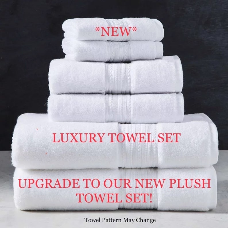 Personalized Bath Towel Set, Monogram Towel Set, Custom Embroidered Towels, Wedding Gift, Housewarming Gift, Couples Gift, Luxury Towel Set bild 6