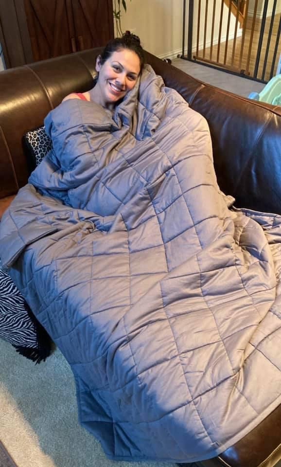 15lb Premium Quality Weighted Blanket Helps promote relief | Etsy