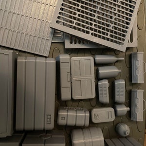 6 Inch Scale Nesting crates Diorama Star Wars, ect.