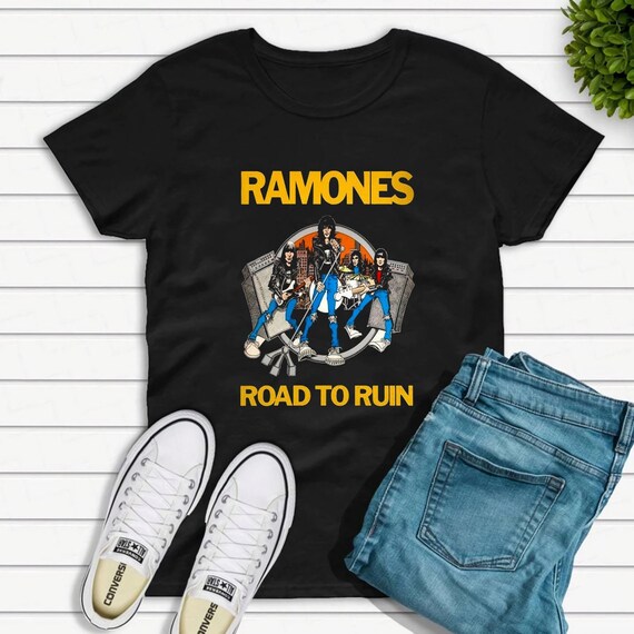 shirt Unisex Music Tee Ramones Shirt | Etsy