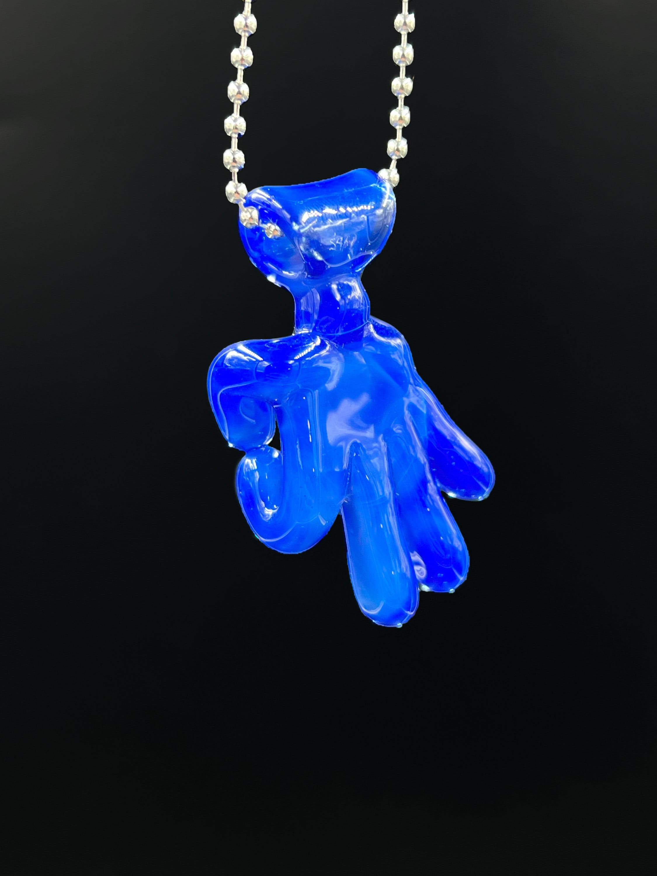 Sonic Blue Got em Glass Pendant