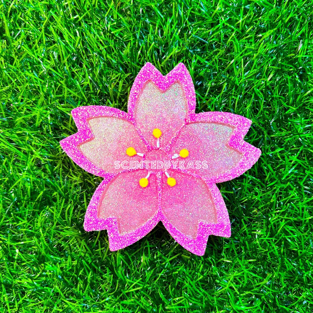 Sakura Flower Car Freshie, Sakura Freshie, Cherry Blossom Car Freshie ...