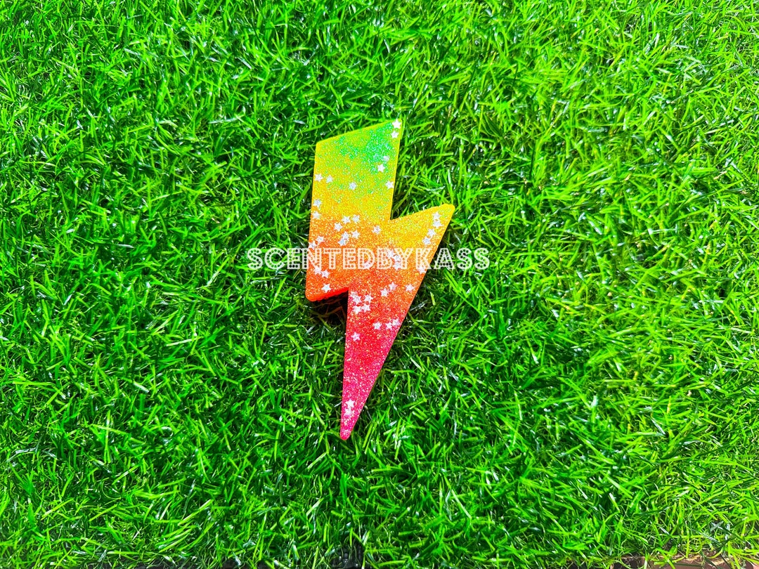 Lightning Bolt Care Freshie, Bolt Car Freshie, Lightning Car Freshie