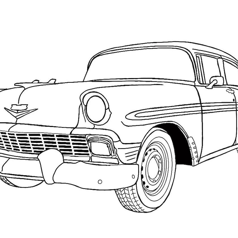 56 Chevy - Etsy