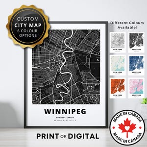 Art mural plan de la ville | Décoration d'intérieur urbaine personnalisée | Poster personnalisé de la ville | Impression de plan de ville personnalisé | Cadeau de pendaison de crémaillère | Téléchargement numérique