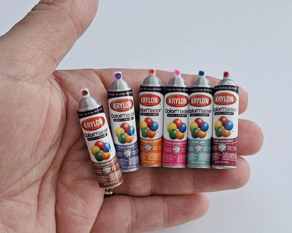 Mini Spray Paint Can, (Over 36 to choose from)
