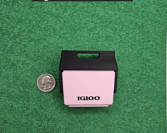 Mini Cooler with Ice, 1:6 Scale