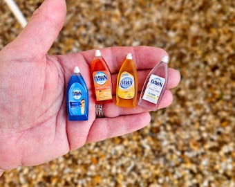 Mini Dawn Dish Soap Bottle, Doll house PROP