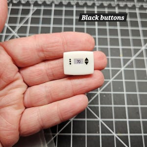 Mini Thermostat, Dollhouse prop