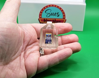 Mini Gallon of Water, 1:6 Scale Water jug, 1/12 scale Dollhouse prop