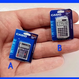 Doll house Mini calculator prop
