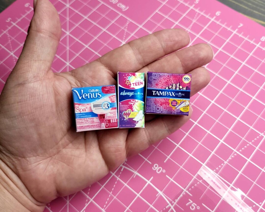 Mini Soap, Mini Razors, Mini Tampons, Mini Pads, Mini Toothpaste Etsy