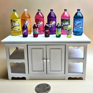 Miniature 2 Liter Soda Bottle, 1/6 Scale and 1/12 Scale - Etsy