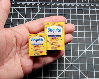 Mini Bisquick Box (plastic prop)