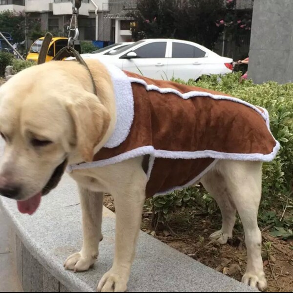 Large Dog Coat Etsy