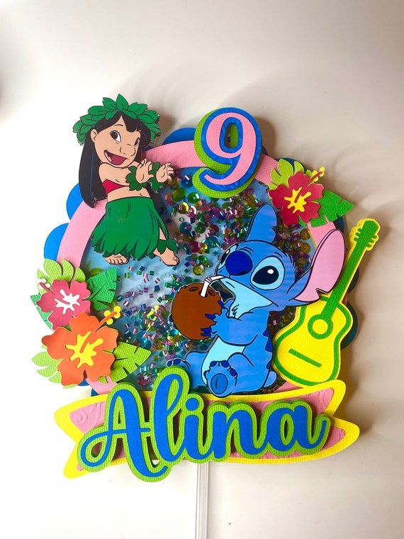 Cake Topper Lilo & Stitch 