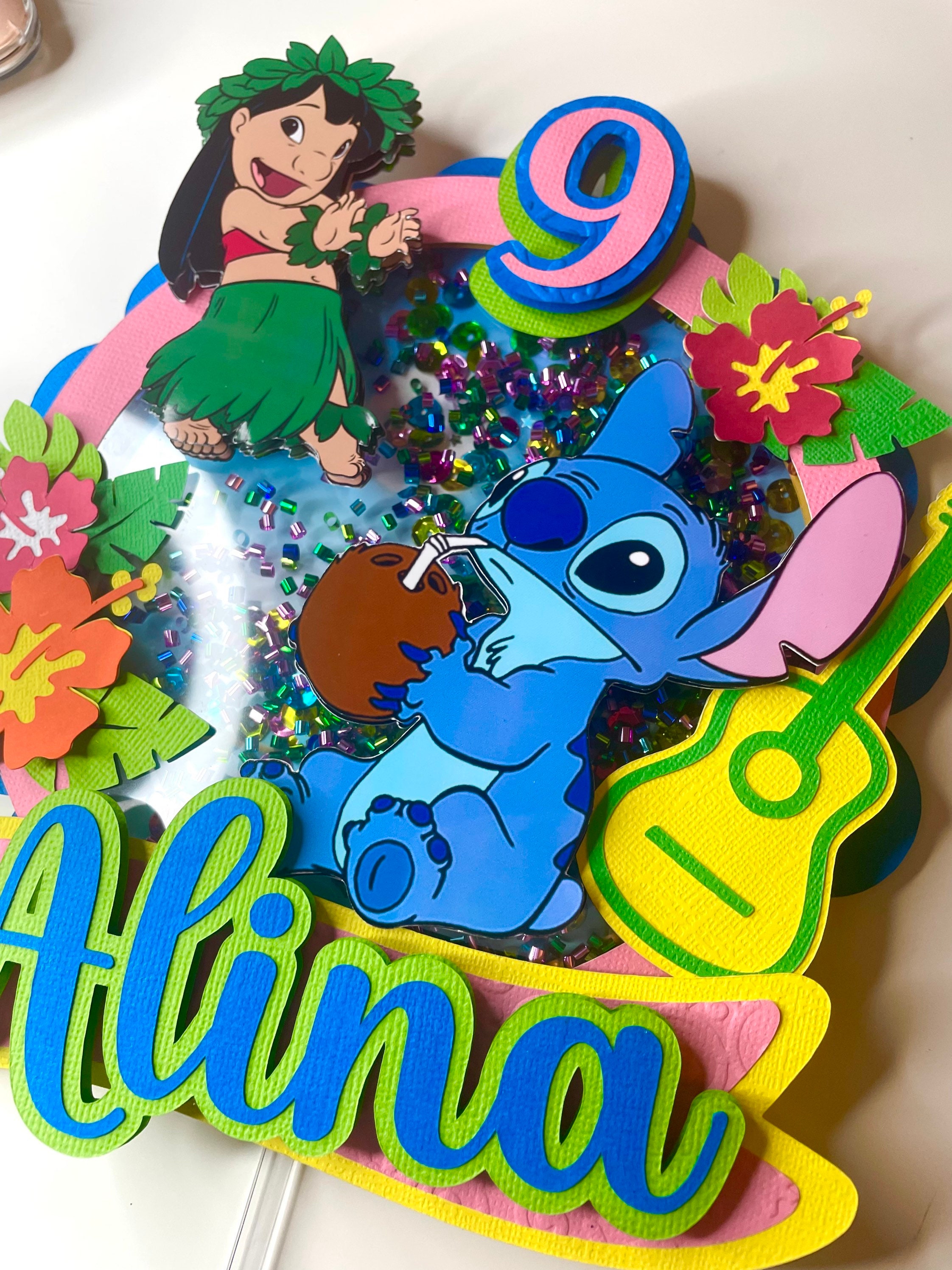 Disney Ears Cameo - Lilo and Stitch 225-A766 Cake Topper
