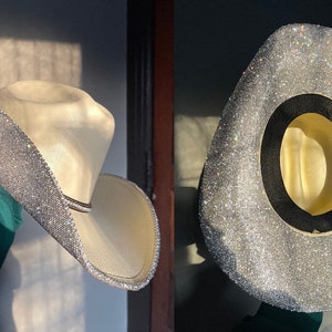 Sombrero Chelsea: Rhinestone Cowboy Hat (Bottom Only)