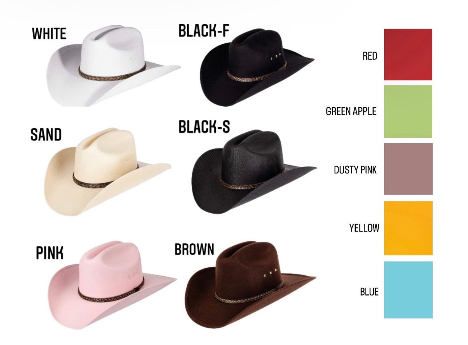 Sombrero Chelsea: Rhinestone Cowboy Hat bottom Only - Etsy