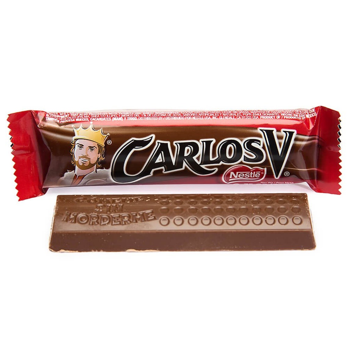 Carlos V Nestle Chocolate Etsy