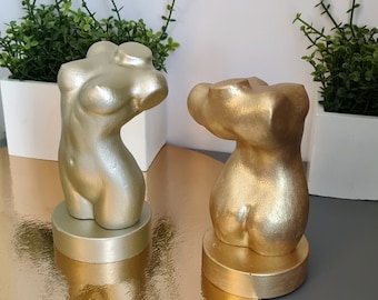 Golden female sculpture, Woman body sculpture, Female figurine 1pc, Replica Fleabag &quot;Mother&quot; sculpture , Fleabag, Fleabag statue