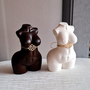 Female statue, Female body Decors, Body sculpture, Plus size figurine, Naked Woman Body, Curvy sculpture, Naughty Gifts