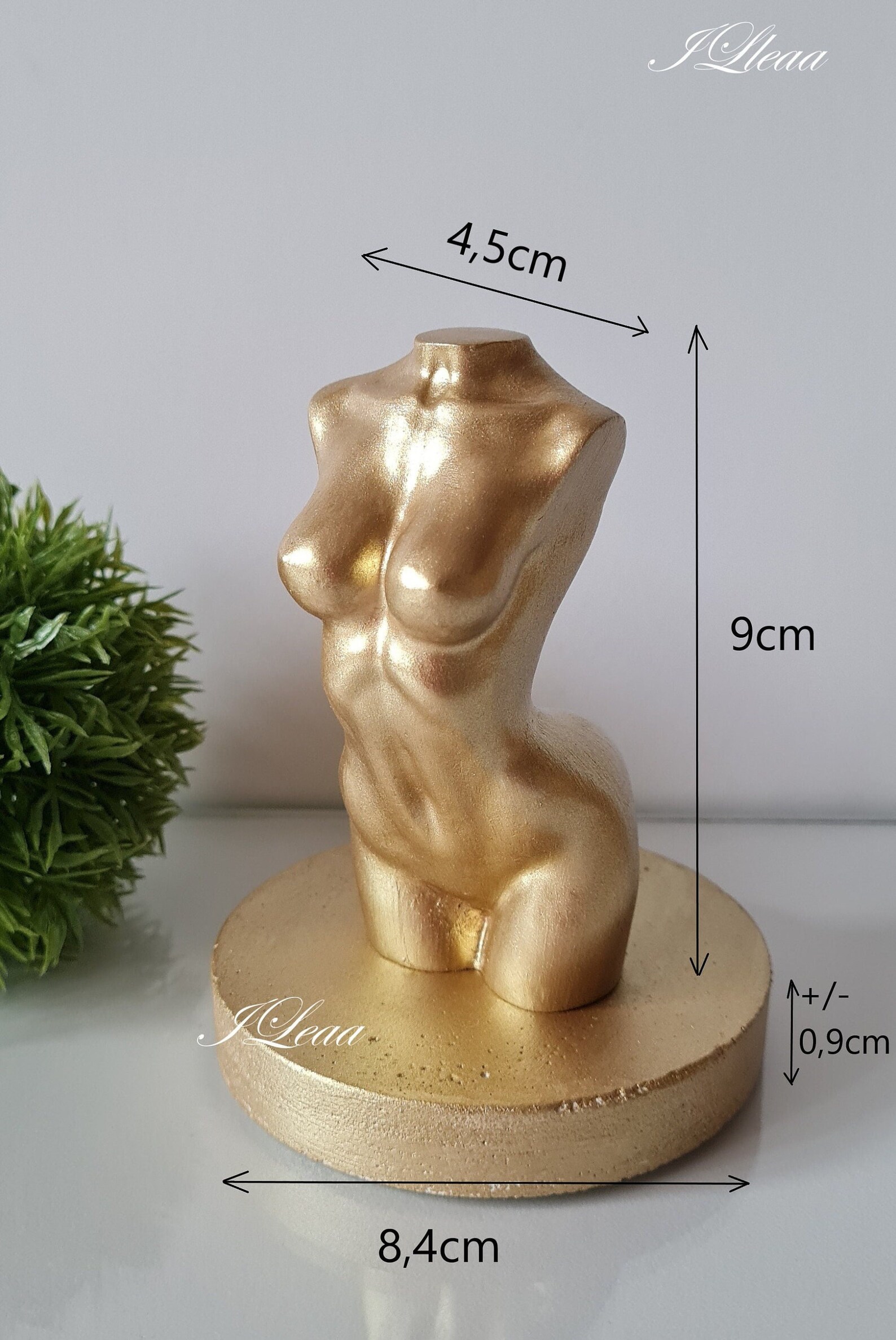 Fleabag Golden Statue Woman Body Sculpture Fleabag Mother Etsy