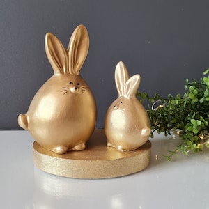 Small bunny figurines, Emotions Bunnies, Gifts for bunny lovers, Gifts for friends, Easter bunny Kit