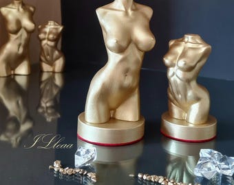 Scultura Fleabag, Scultura del corpo di donna 1 pz, Figurina femminile, Replica della scultura Fleabag &quot;Madre&quot;, Fleabag, Scultura, Busto d&#39;oro Fleabag