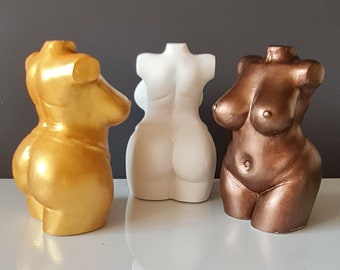 Plus size figurine, Female statue, Female body Decors, Body sculpture , Naked Woman Body, Curvy sculpture